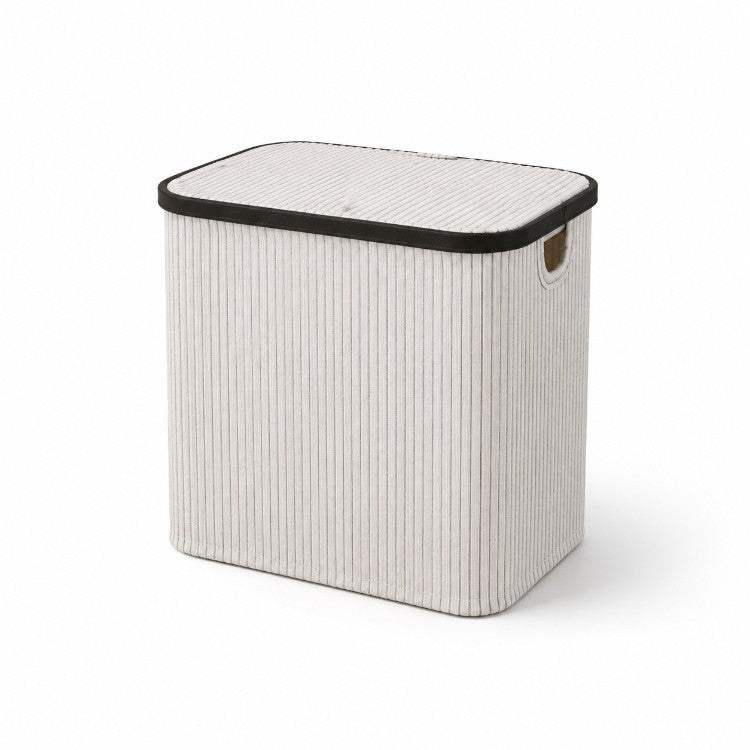 Laundry basket with lid and handles Bowlift
