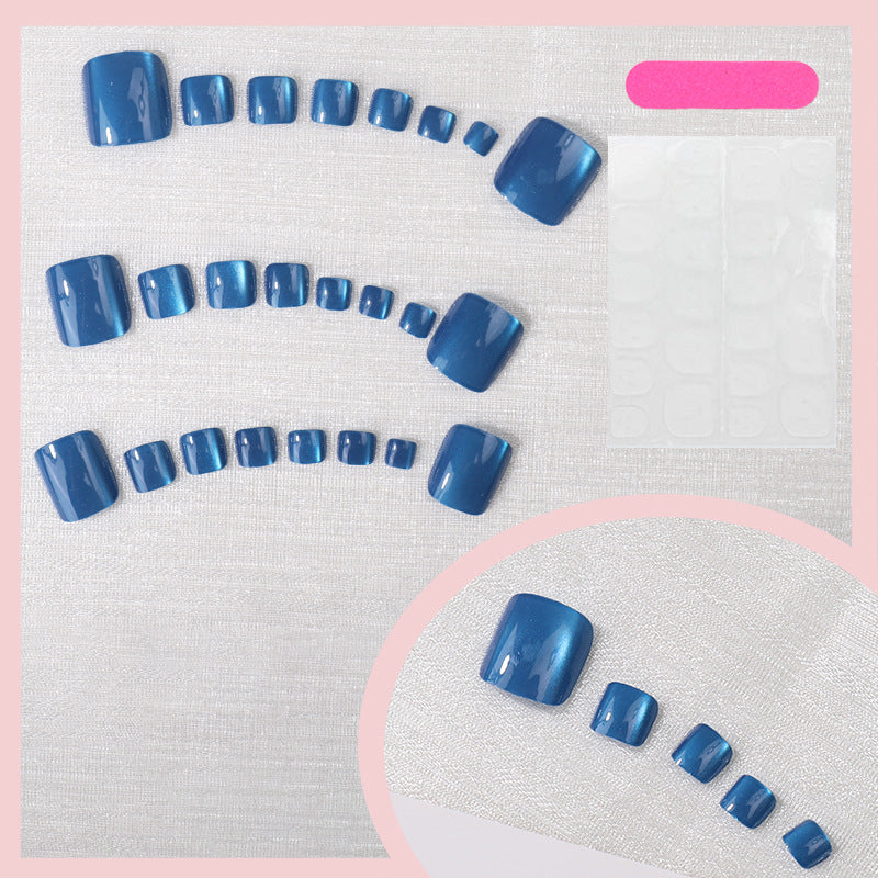 Premium French Tip Press-On Nails Bowlift