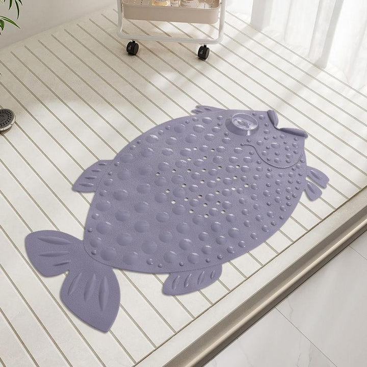 Cute Fish-Shaped Bath Mat Bowlift