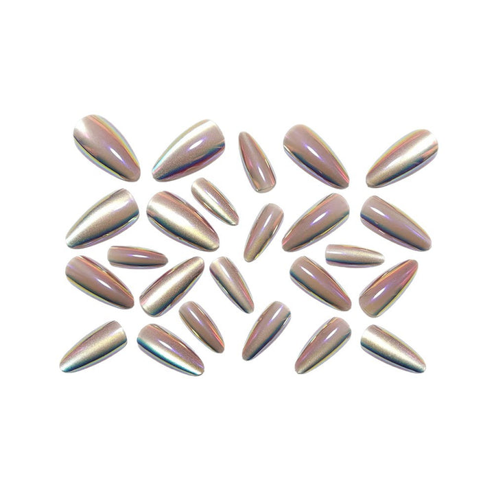 Glamorous Artificial Nails In Elegant Gloss Finish Bowlift