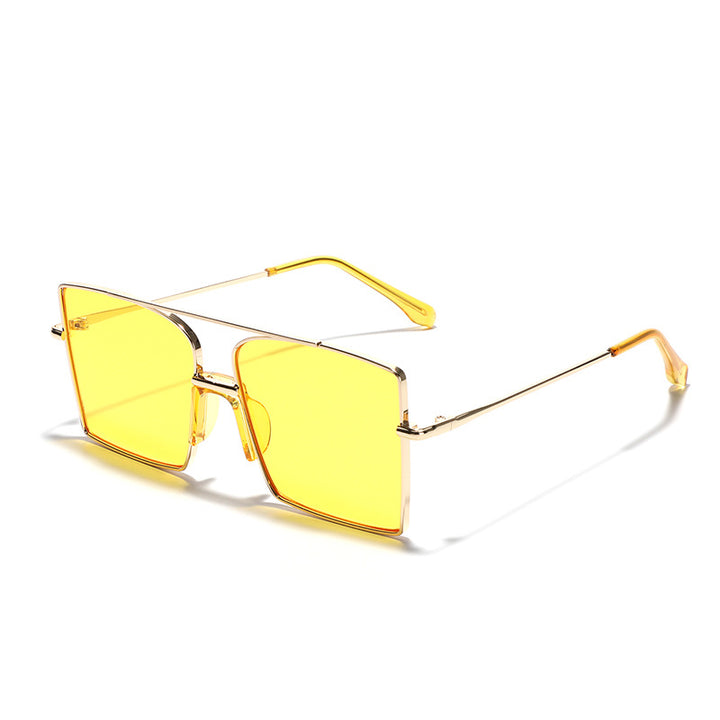 Women's elegant square sunglasses with stylish accents Bowlift