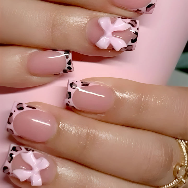Decorative Press-On Nail Art Bowlift