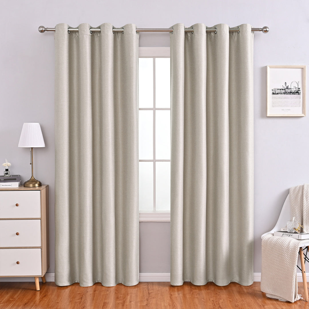 Premium Textured Curtain Panels