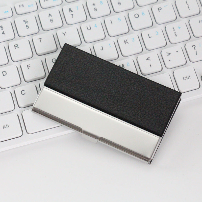 Premium Textured Business Card Case
