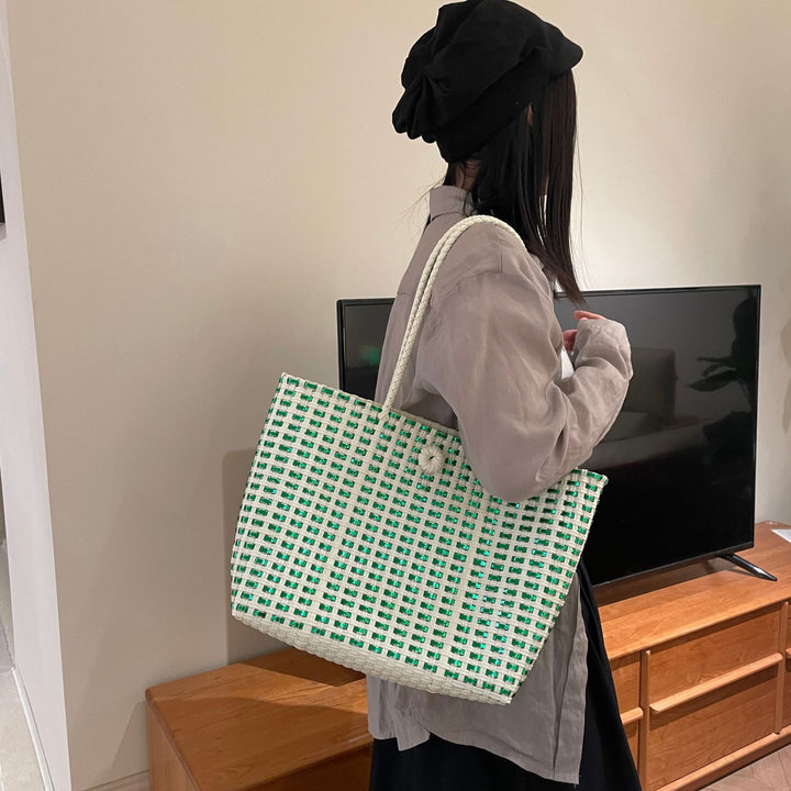 Handwoven shopping bag Bowlift