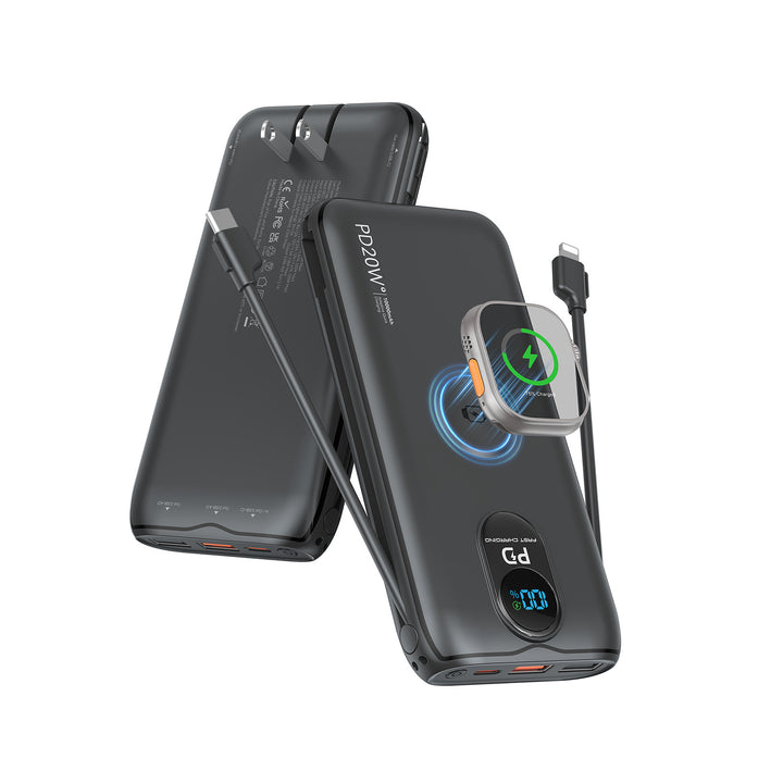 Power bank with wireless charging function and high-performance fast charging Bowlift