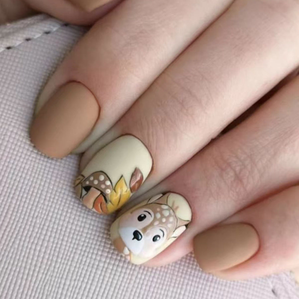 Artistic Animal Print Press-On Nails Bowlift