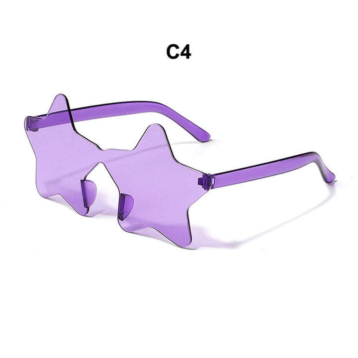 Ladies Star-Shaped Sunglasses Bowlift