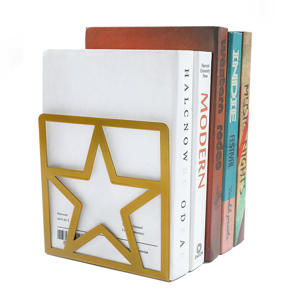 Star-Shaped Decorative Bookends