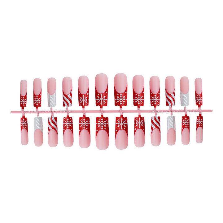Festive Artificial Nail Creations Bowlift