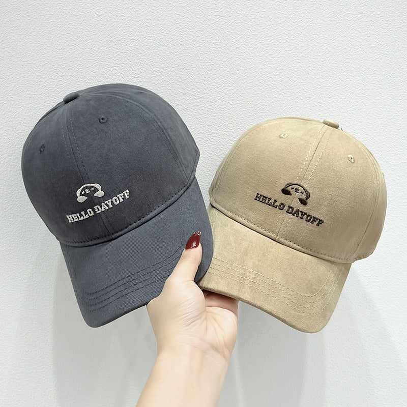 Women's Casual Embroidered Baseball Cap Bowlift 1784084085