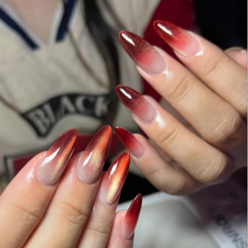 Elegant Ombre Press-On Nail Set Bowlift