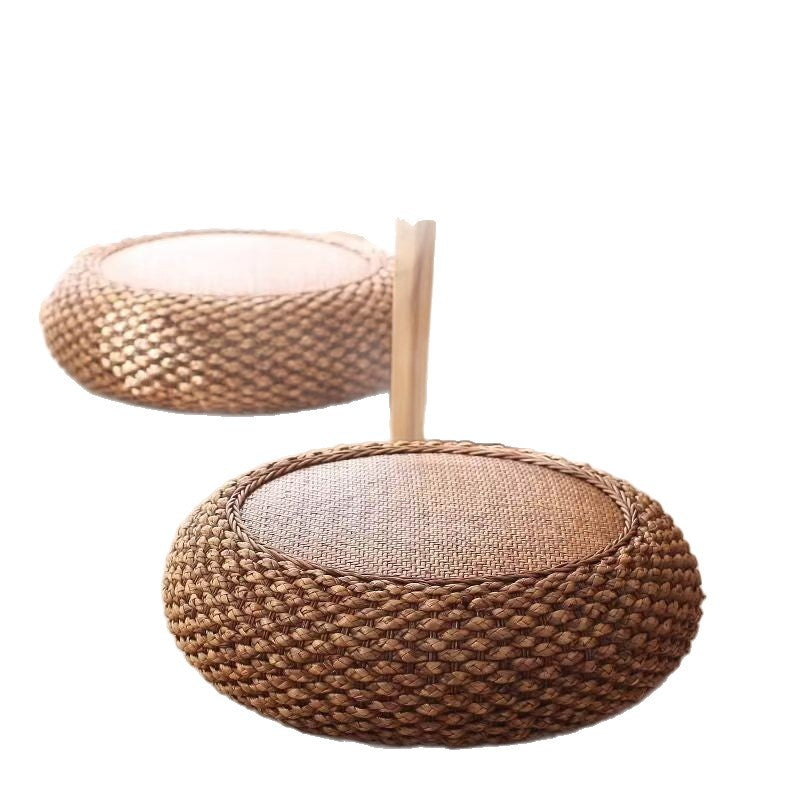 Braided Seat Pouf Bowlift
