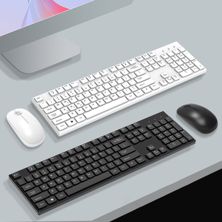 Slimline Wireless Keyboard and Mouse Set Bowlift