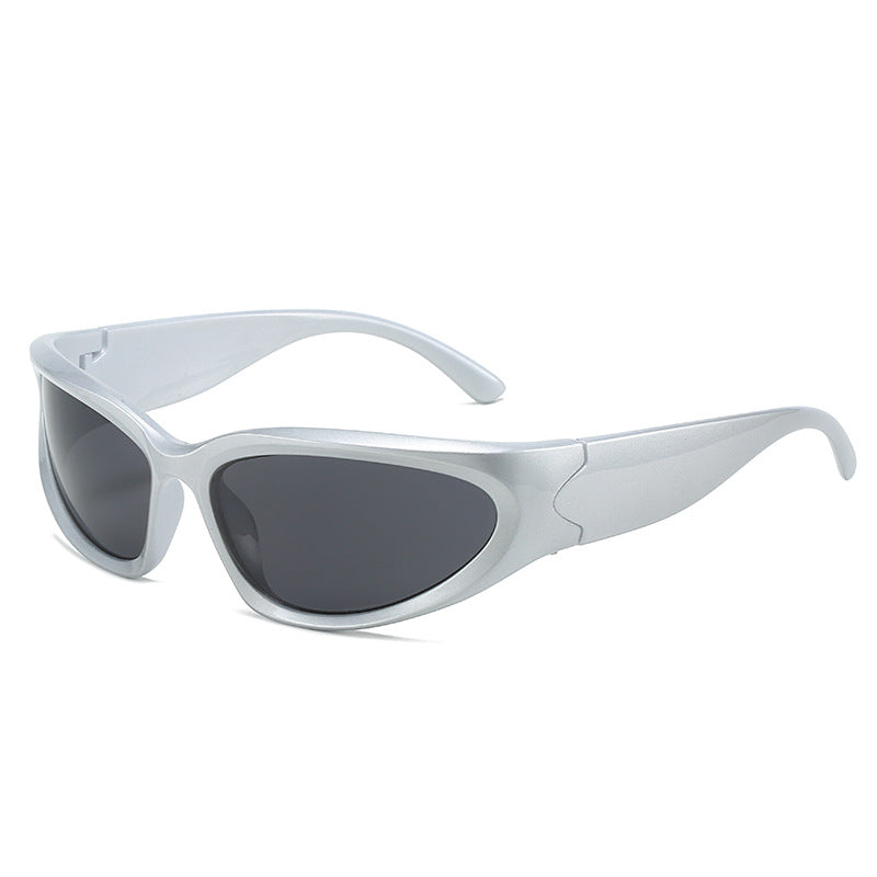Women's sporty sunglasses with ergonomic design and polarized lenses Bowlift