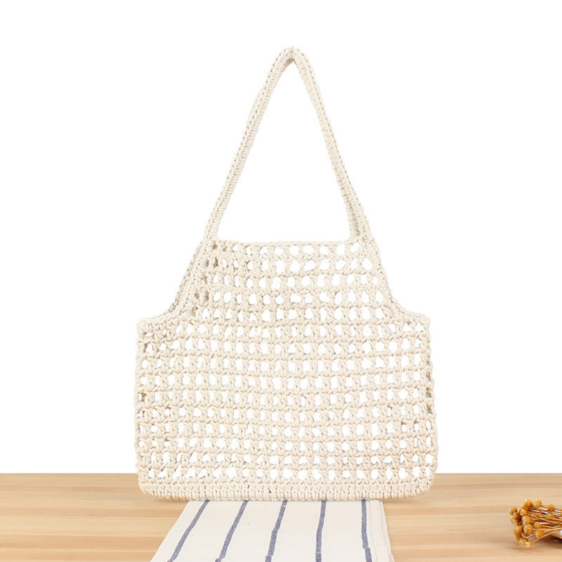 Large Hand-Knotted Tote Bag Bowlift