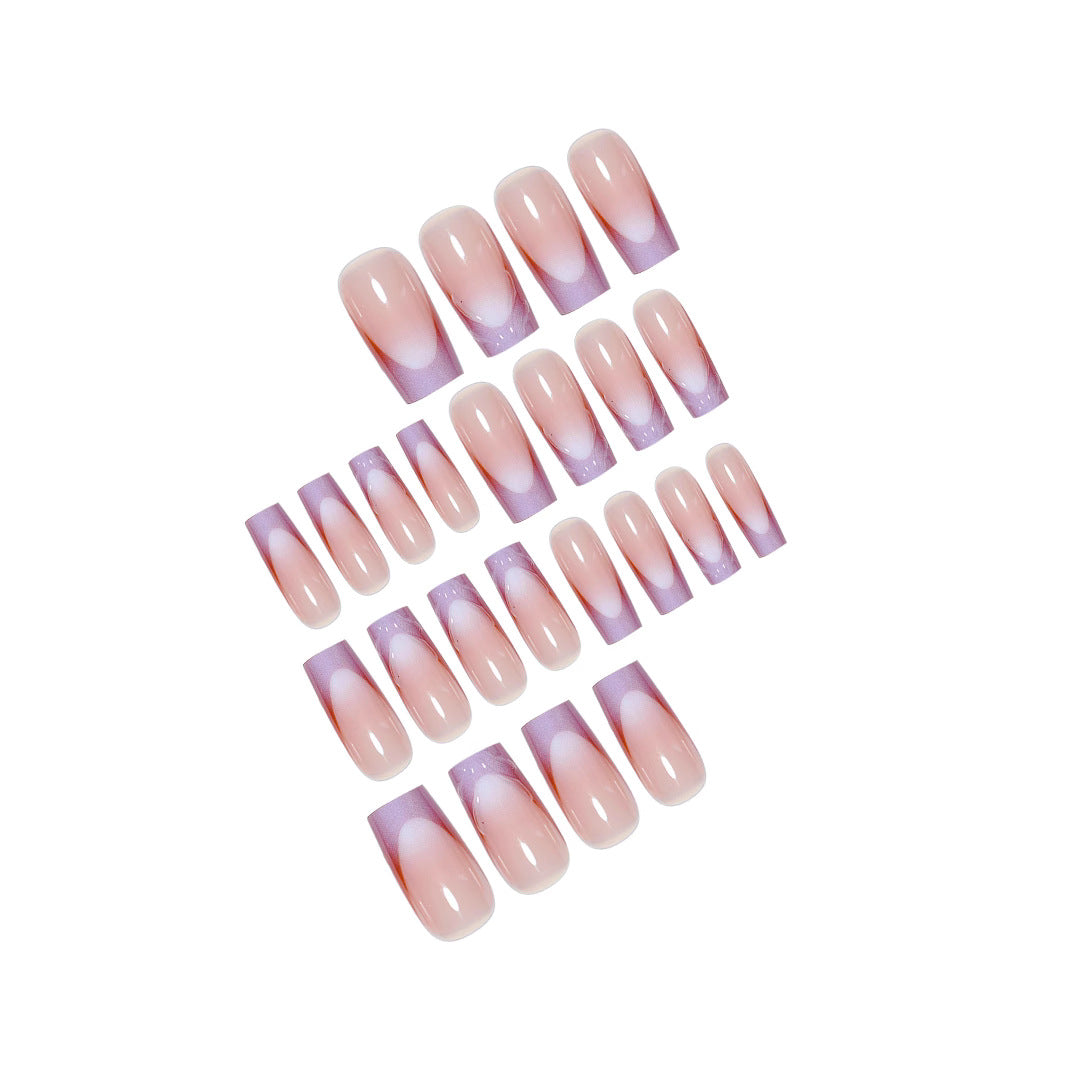 Elegant Sculpted Press-On Nail Extensions Bowlift