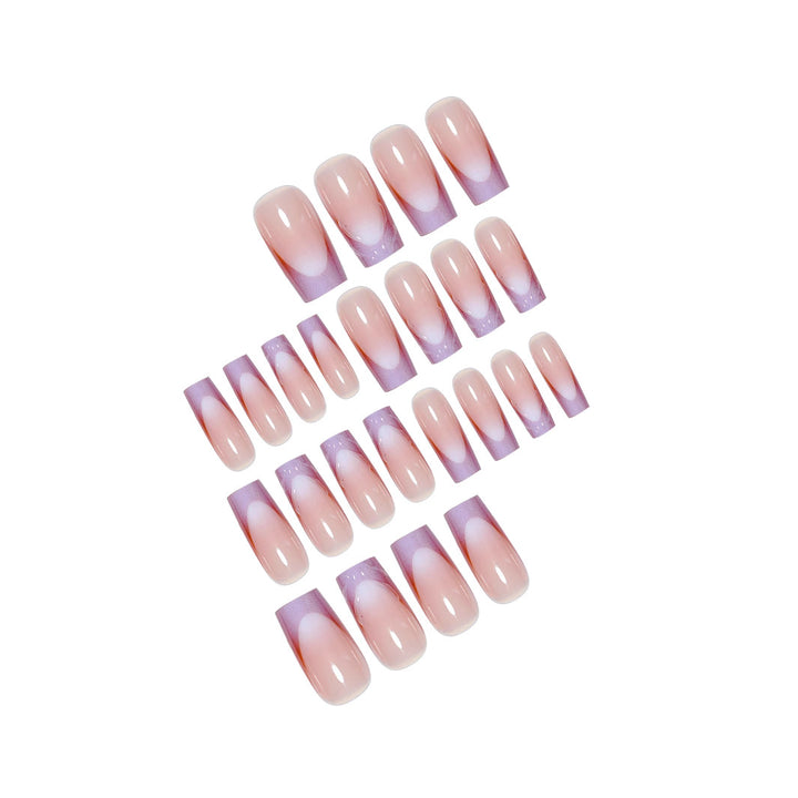 Elegant Sculpted Press-On Nail Extensions Bowlift