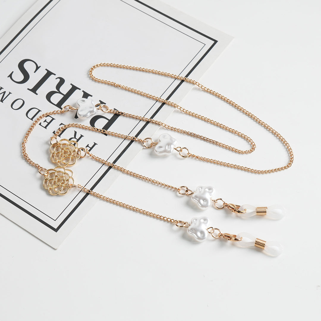 Decorative Beaded Eyewear Chain Bowlift