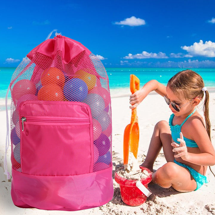 Multifunctional mesh toy bag Bowlift
