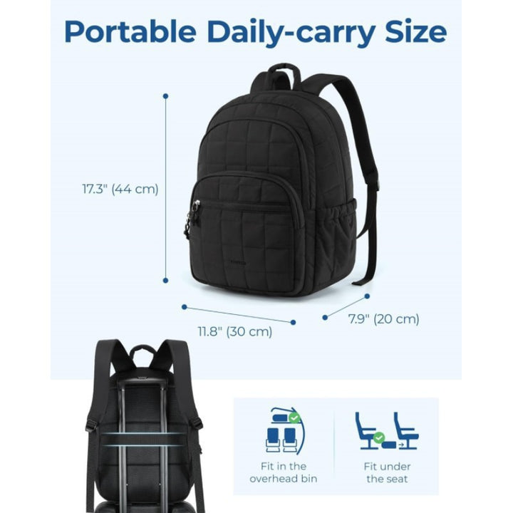 Padded everyday backpack with multiple compartments Bowlift