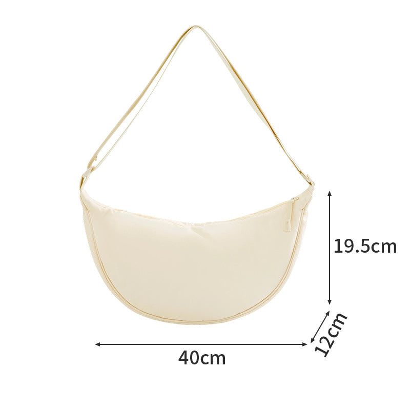 Spacious Crossbody Shoulder Bag Bowlift