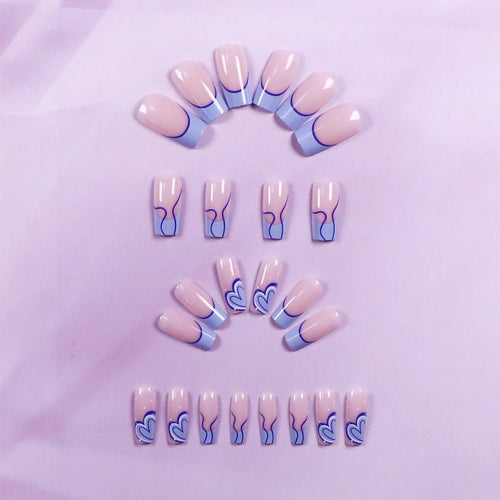 Nail art set with elegant designs and cheerful lines Bowlift