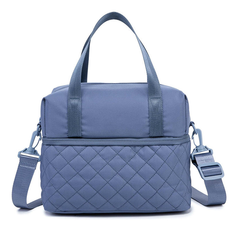 Practical Quilted Tote Bag Bowlift
