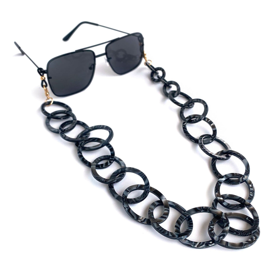 Trendy Oversized Eyewear Chain Bowlift