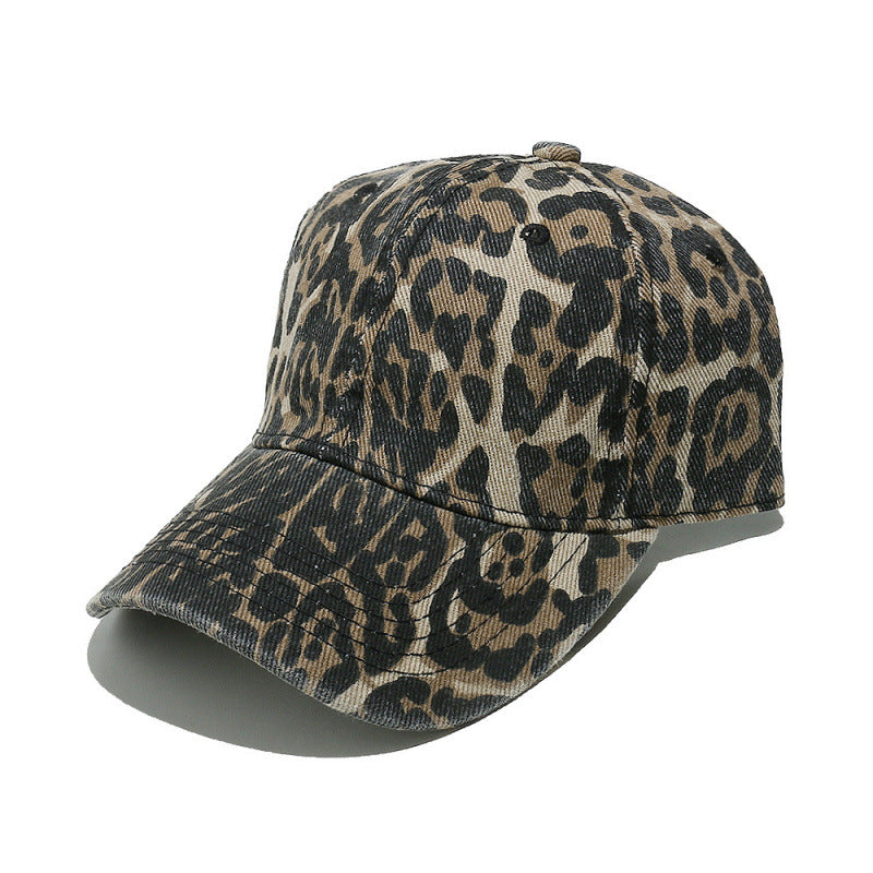 Women's Trendy Animal Print Baseball Cap Bowlift