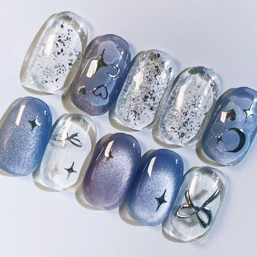Thematic Artisan Press-On Nail Set Bowlift