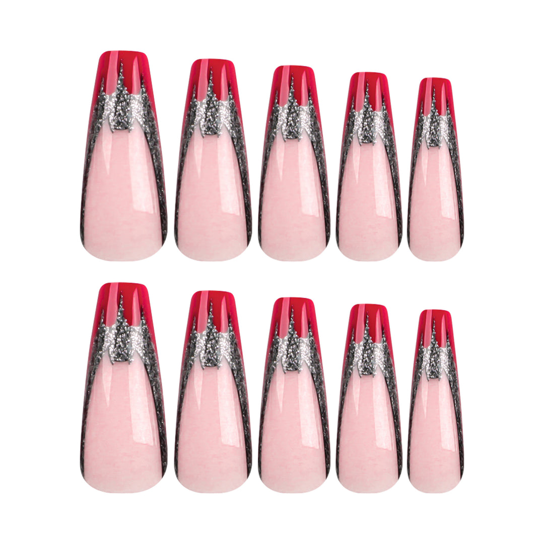 Artful Gel Nails with extraordinary Gothic design Bowlift