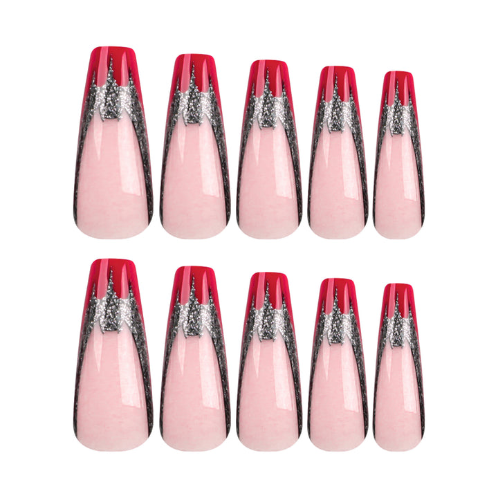 Artful Gel Nails with extraordinary Gothic design Bowlift