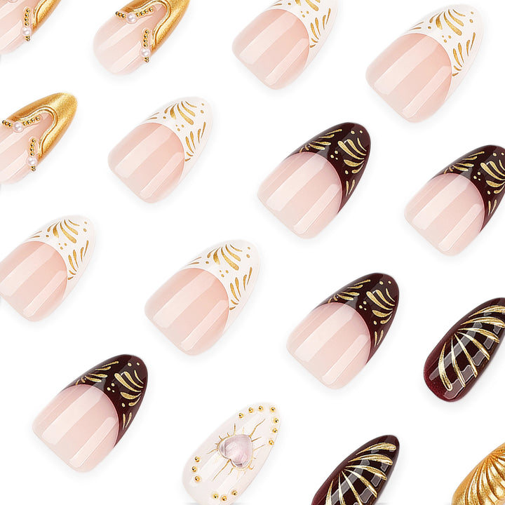Glamorous artificial fingernails Bowlift