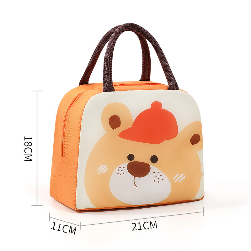Insulated Penguin-Themed Lunch Box