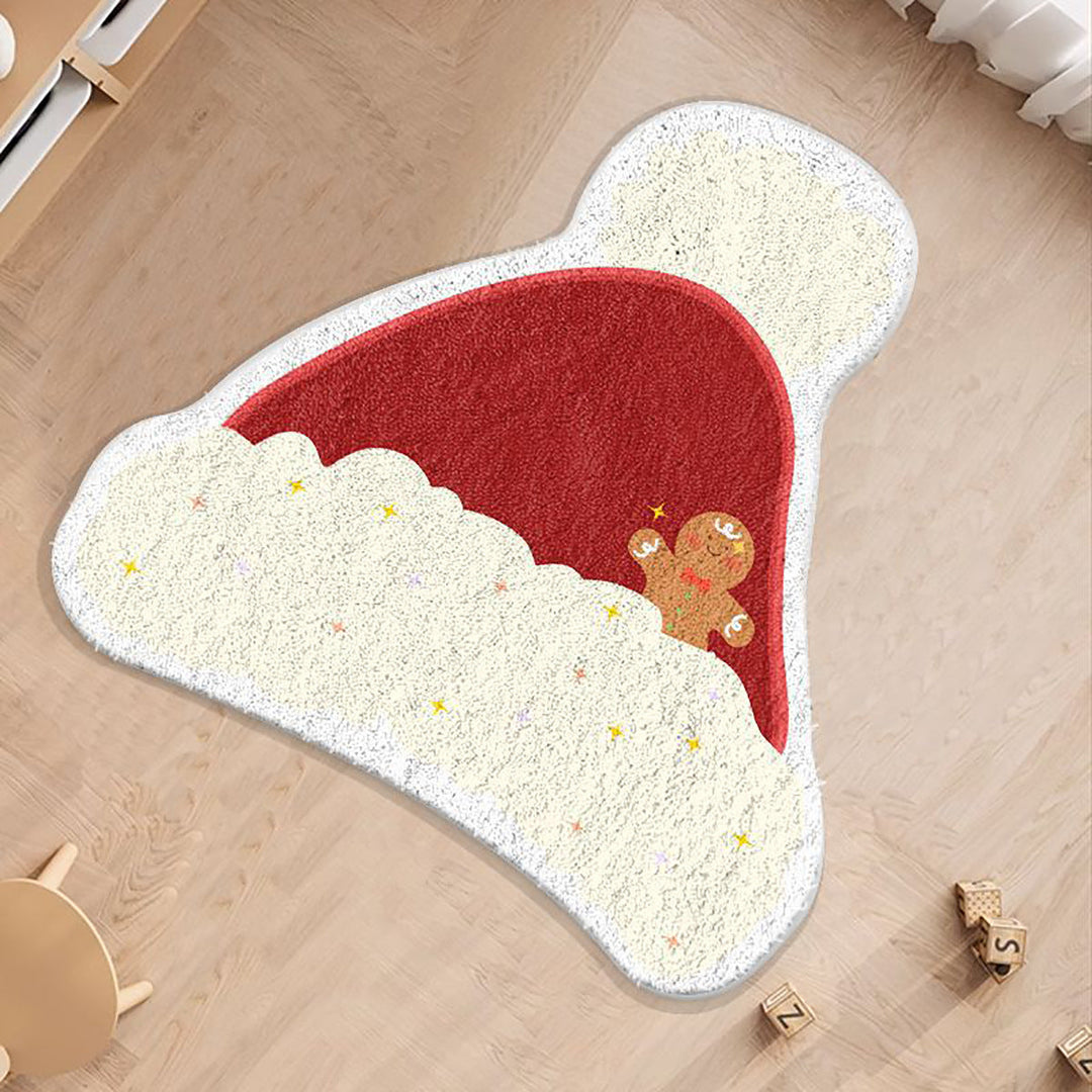 BowLift | Cashmere-like Christmas Round Carpet Shaped