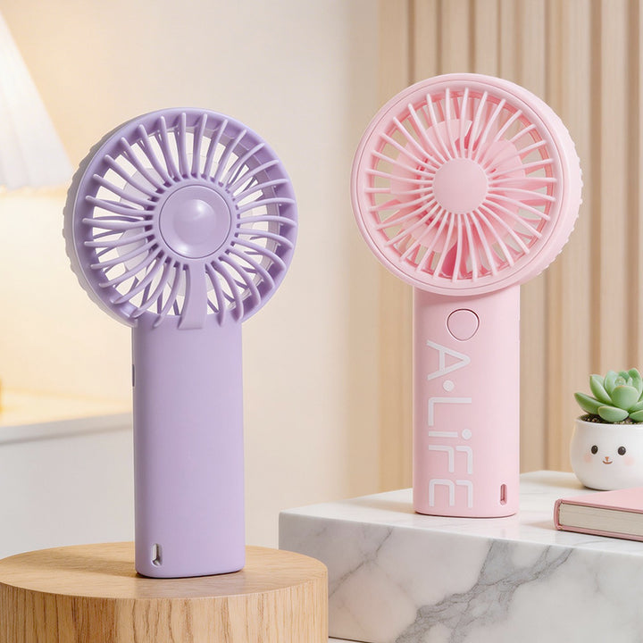 Ladies Portable Mini Fan Bowlift