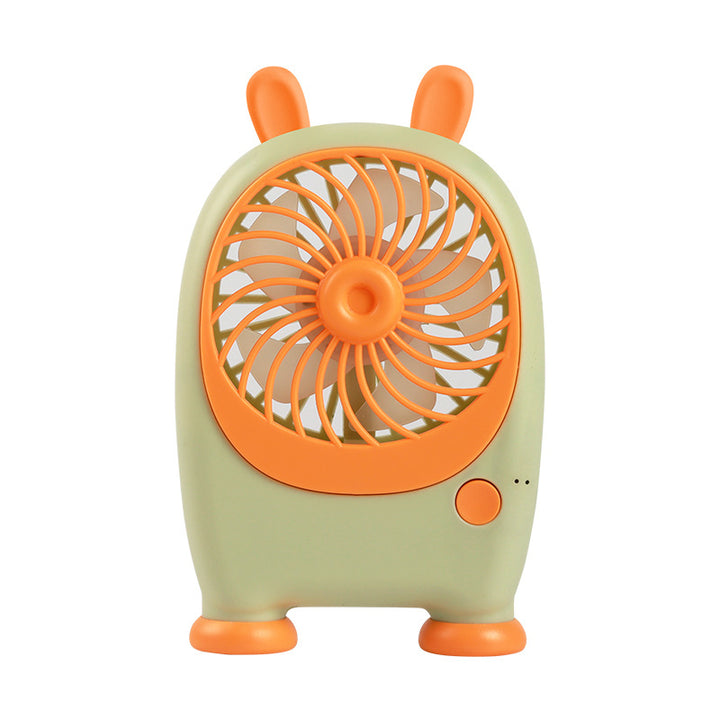 Women's portable handheld fan in playful rabbit design Bowlift