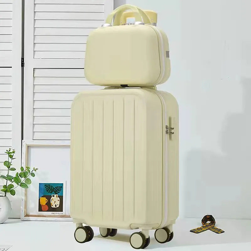 Versatile Rolling Luggage Set Bowlift