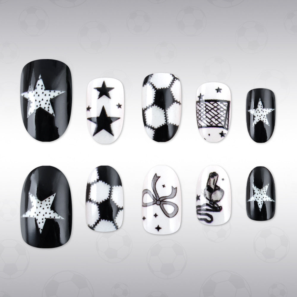 Sporty Animated Nail Art Bowlift