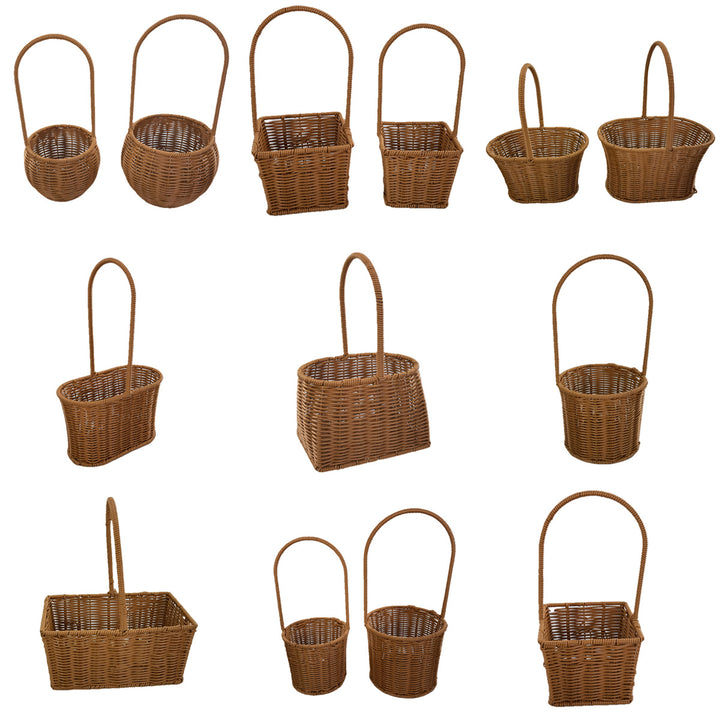 Women handmade basket-like storage basket Bowlift