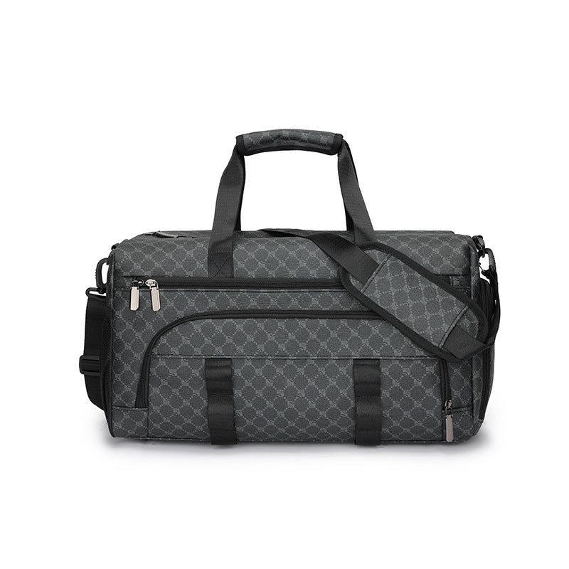 Woven Fabric Travel Duffle Bag Bowlift