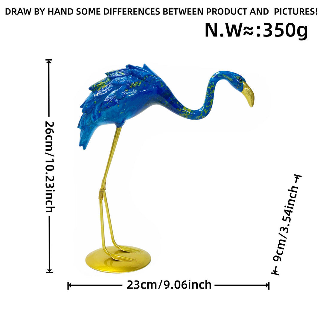 Artistically designed Flamingo sculpture Bowlift