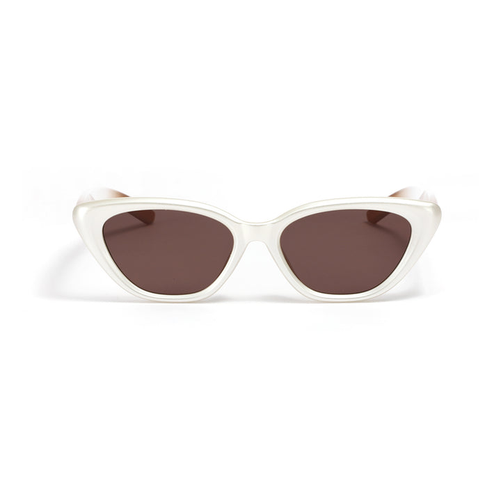 Women Cat-Eye Sunglasses with Transparent Design Bowlift