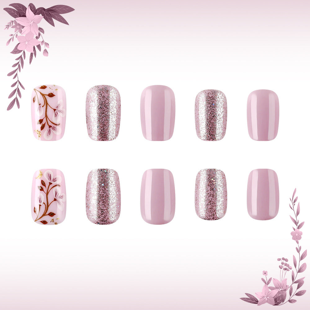 Floral Elegance Nail Art Set Bowlift