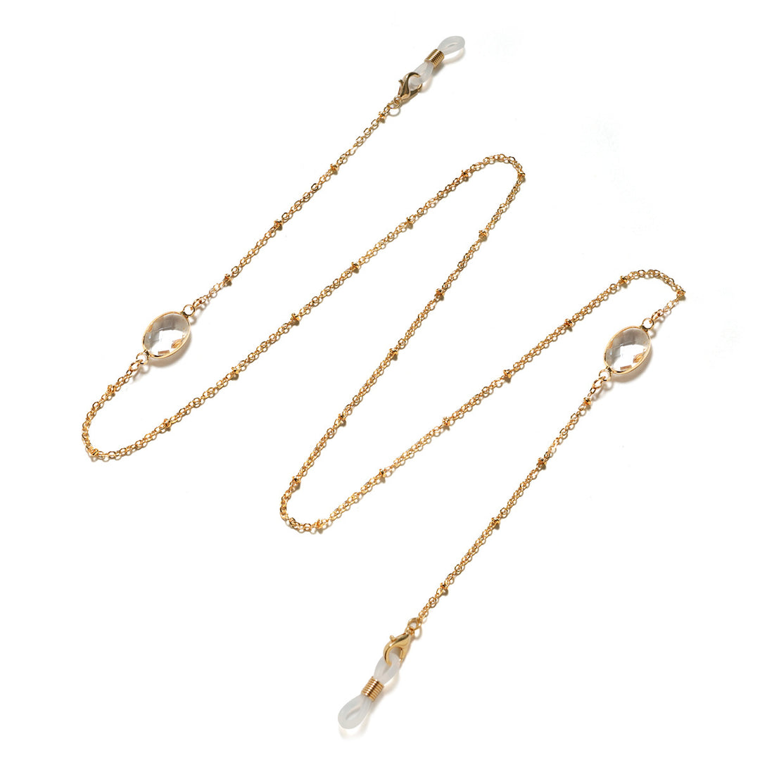 Elegant Gemstone-Embellished Eyewear Holder Bowlift