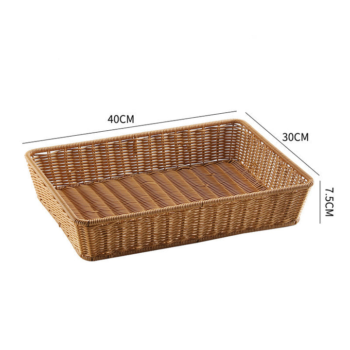 Natural Woven Storage Tray Bowlift
