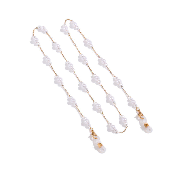 Elegant Pearl Chain Eyewear Chain Bowlift