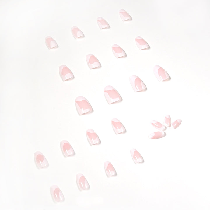 Artistic stiletto nails with elegant color structures Bowlift