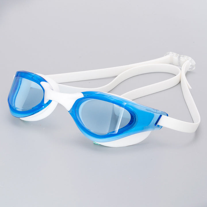 Sporty swimming goggles with anti-fog and UV protection Bowlift